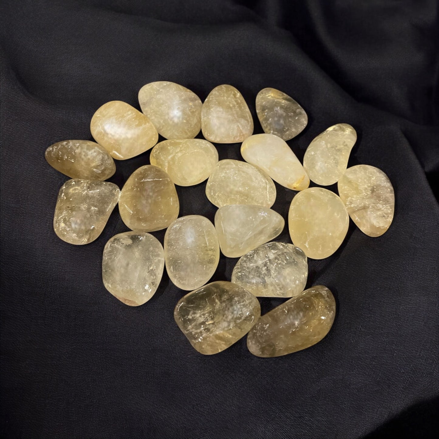 Natural Citrine Tumbled Stone