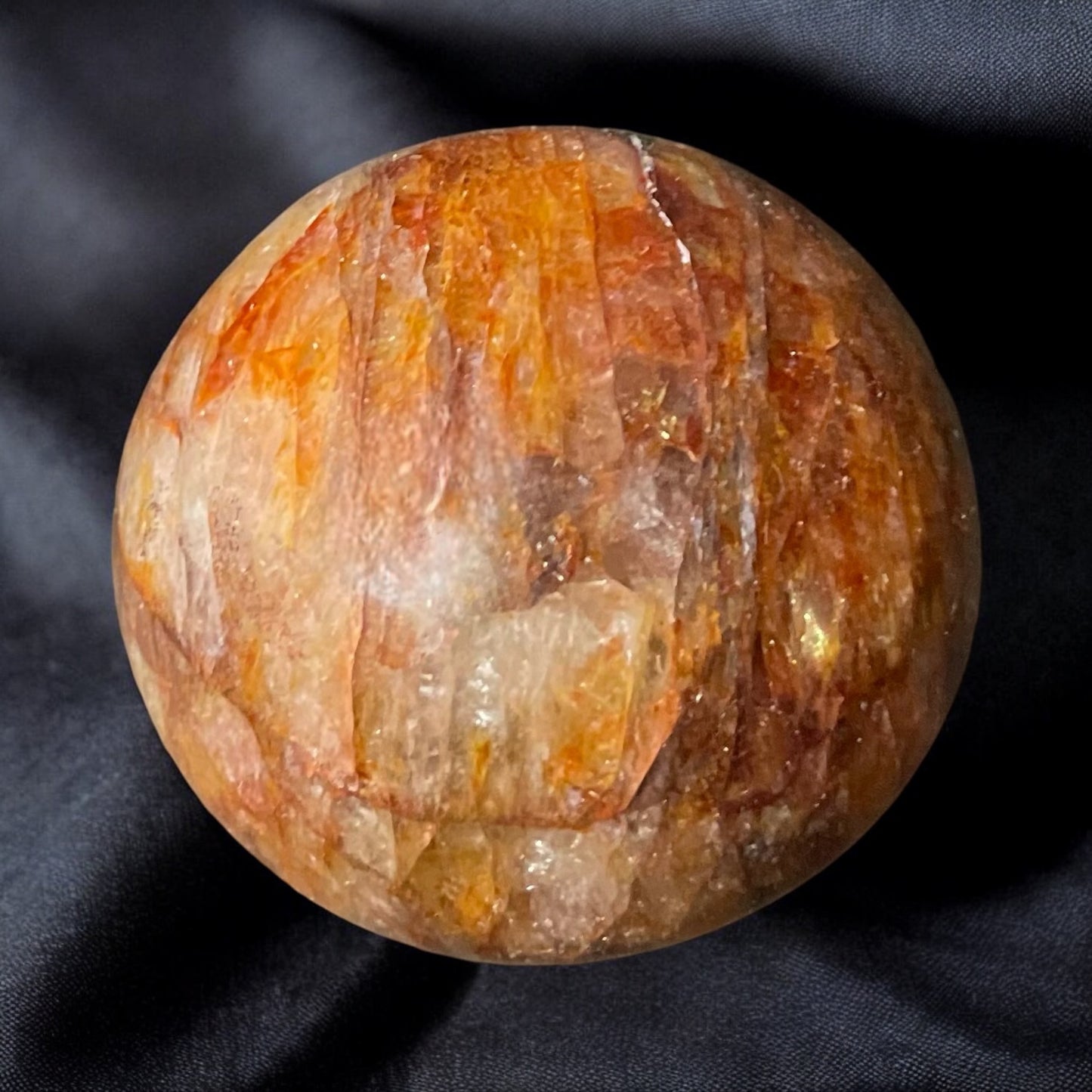 Heated Hematoid Quartz Pebble