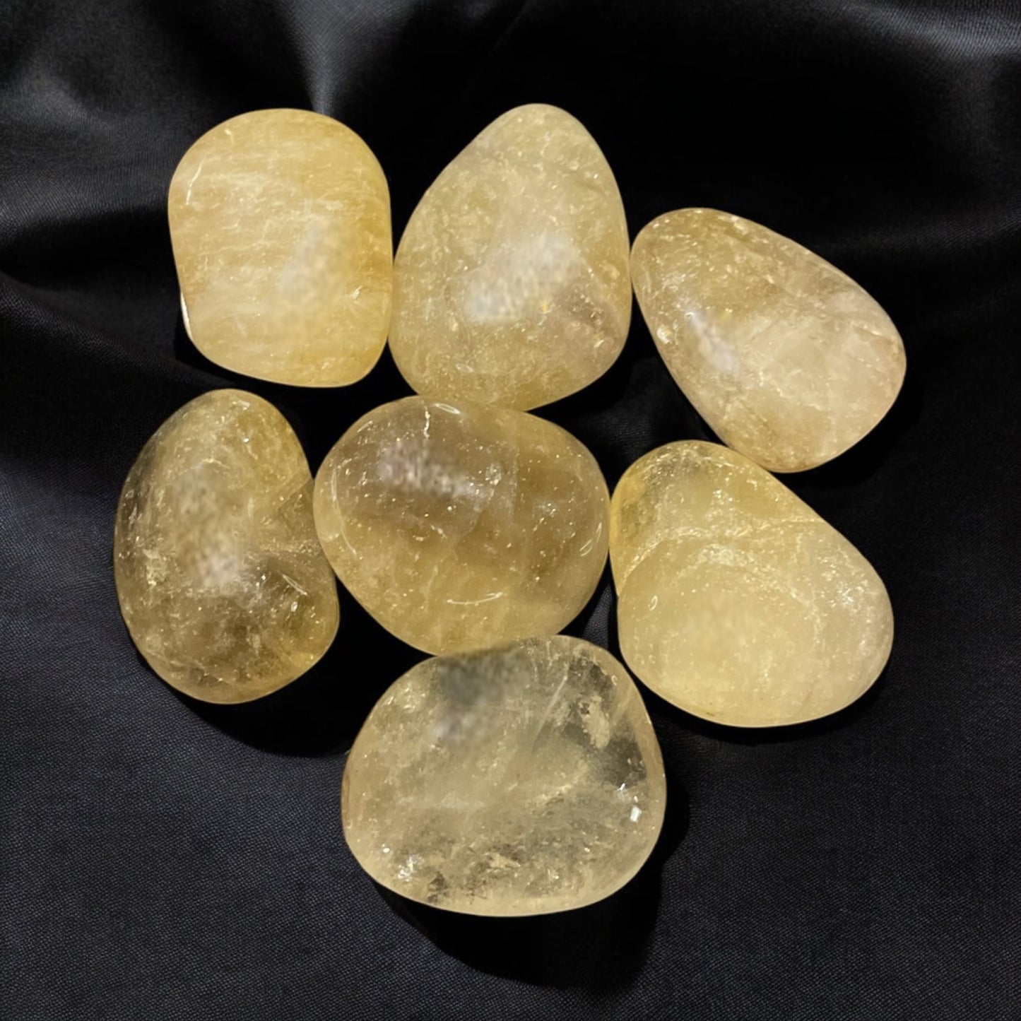 Natural Citrine Tumbled Stone