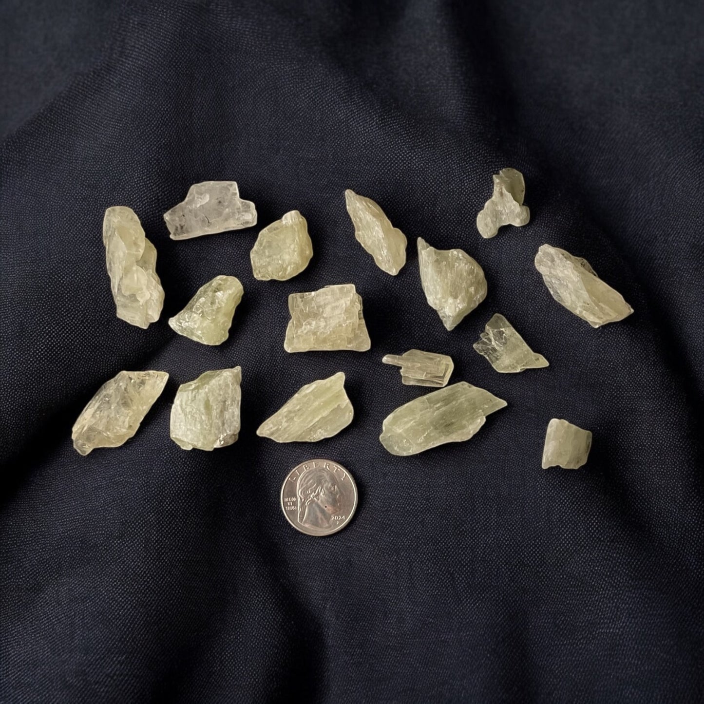 Hiddenite Rough Stone