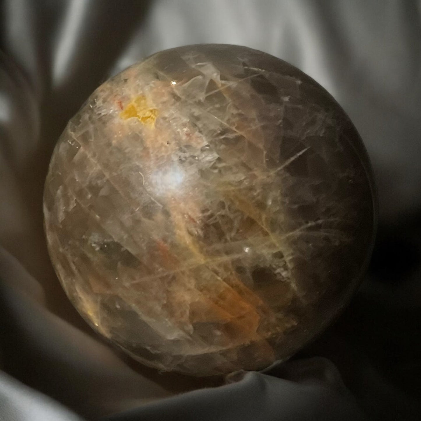 Black Moonstone Sphere