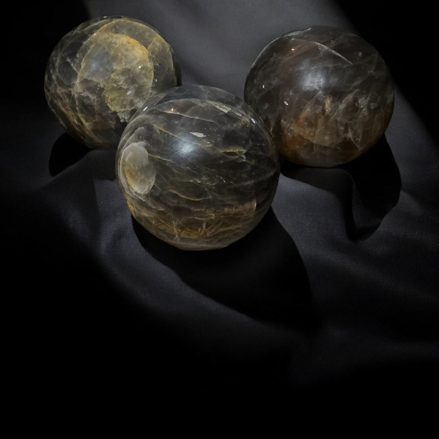 Black Moonstone Sphere