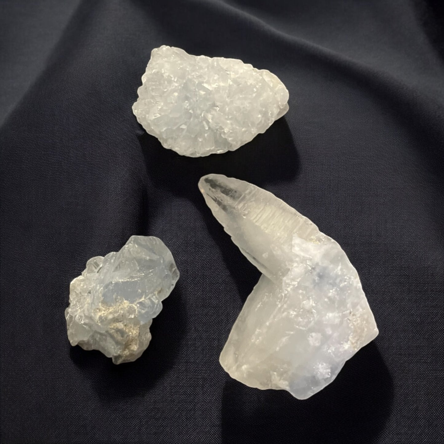 Celestite Rough Crystal Point Chunks