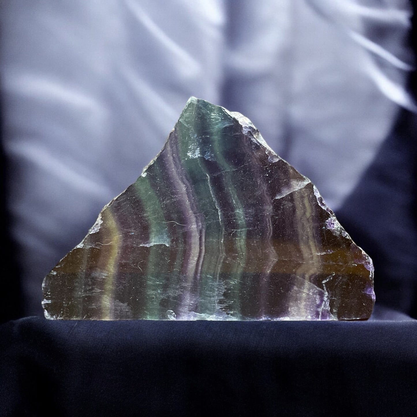 Rainbow Fluorite Slab