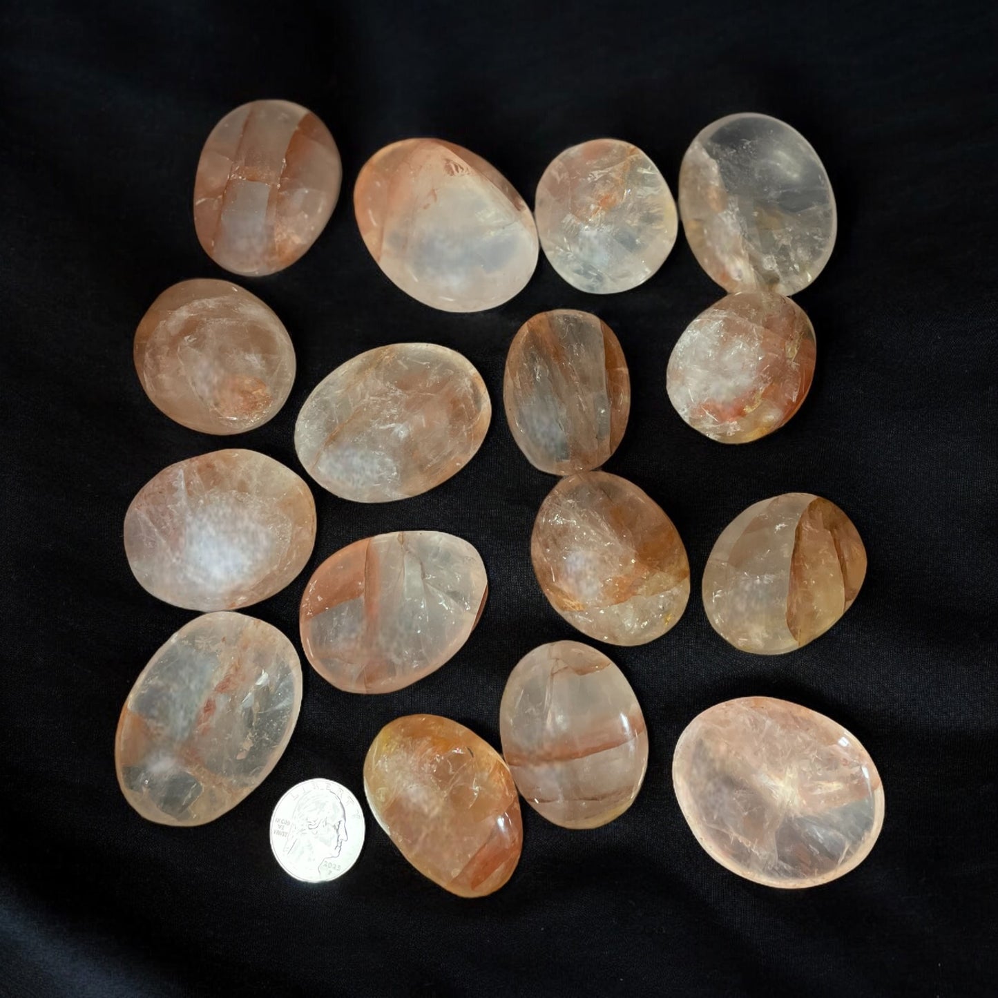 Natural Hematoid Quartz Pebble