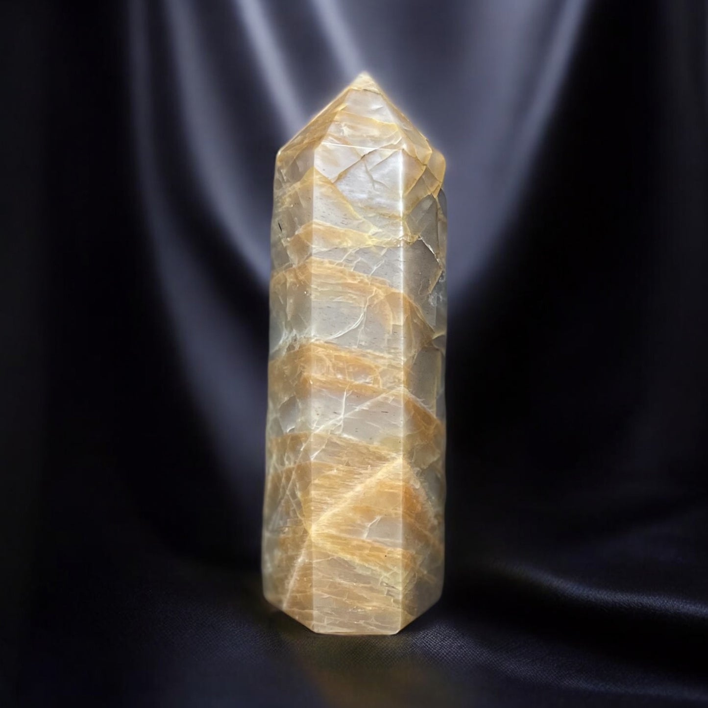 Peach Moonstone Point