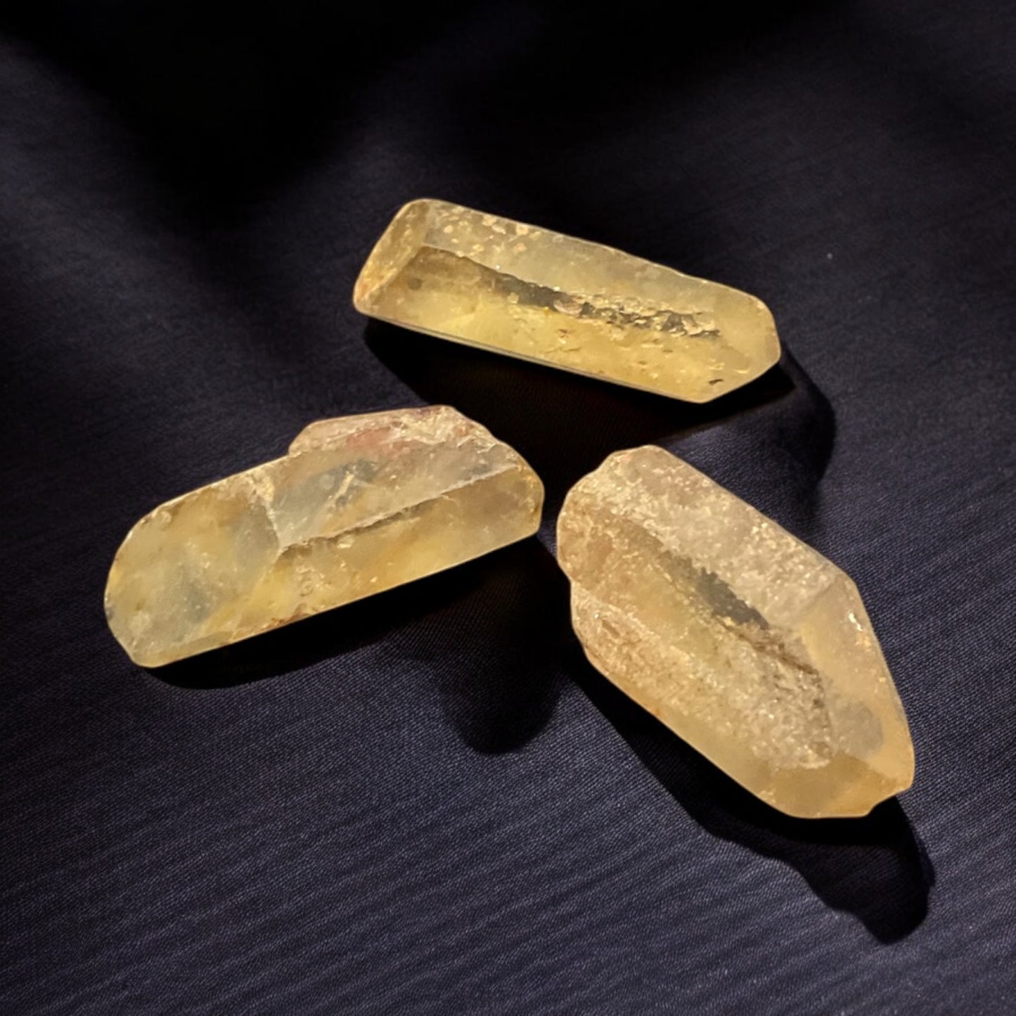 Natural Citrine Rough Crystal Point Chunk