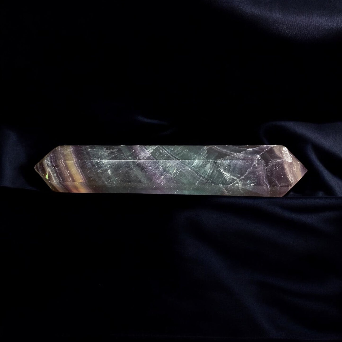 Rainbow Fluorite Point