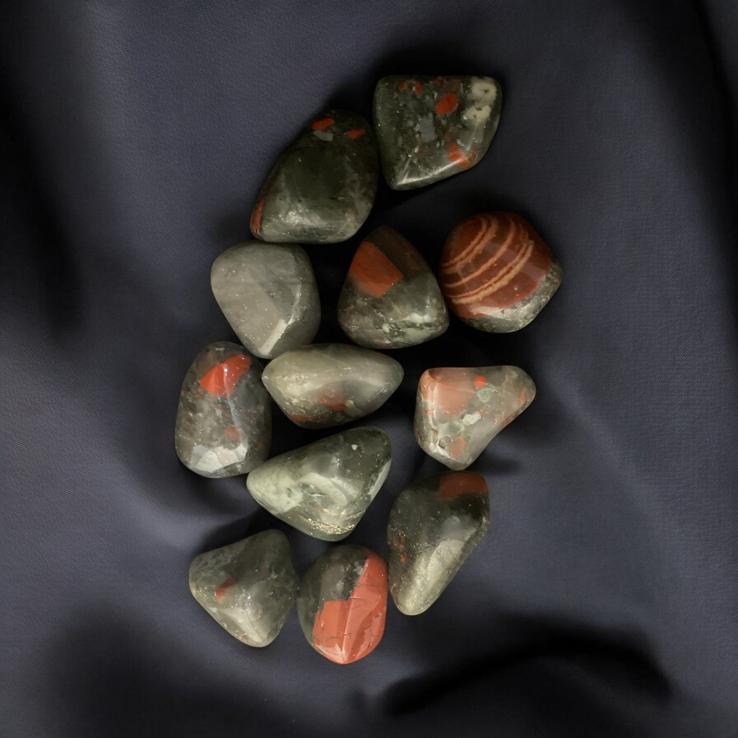 Bloodstone Tumbled Stone