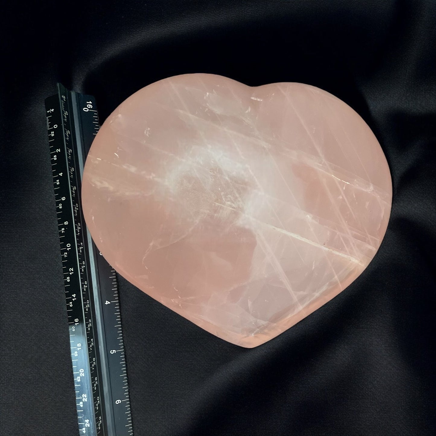 Rose Quartz Heart