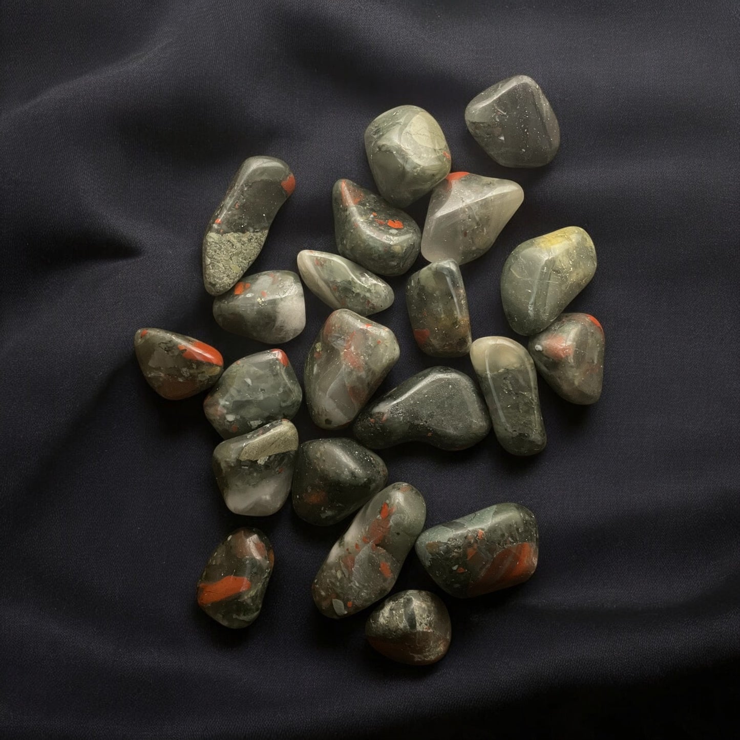 Bloodstone Tumbled Stone