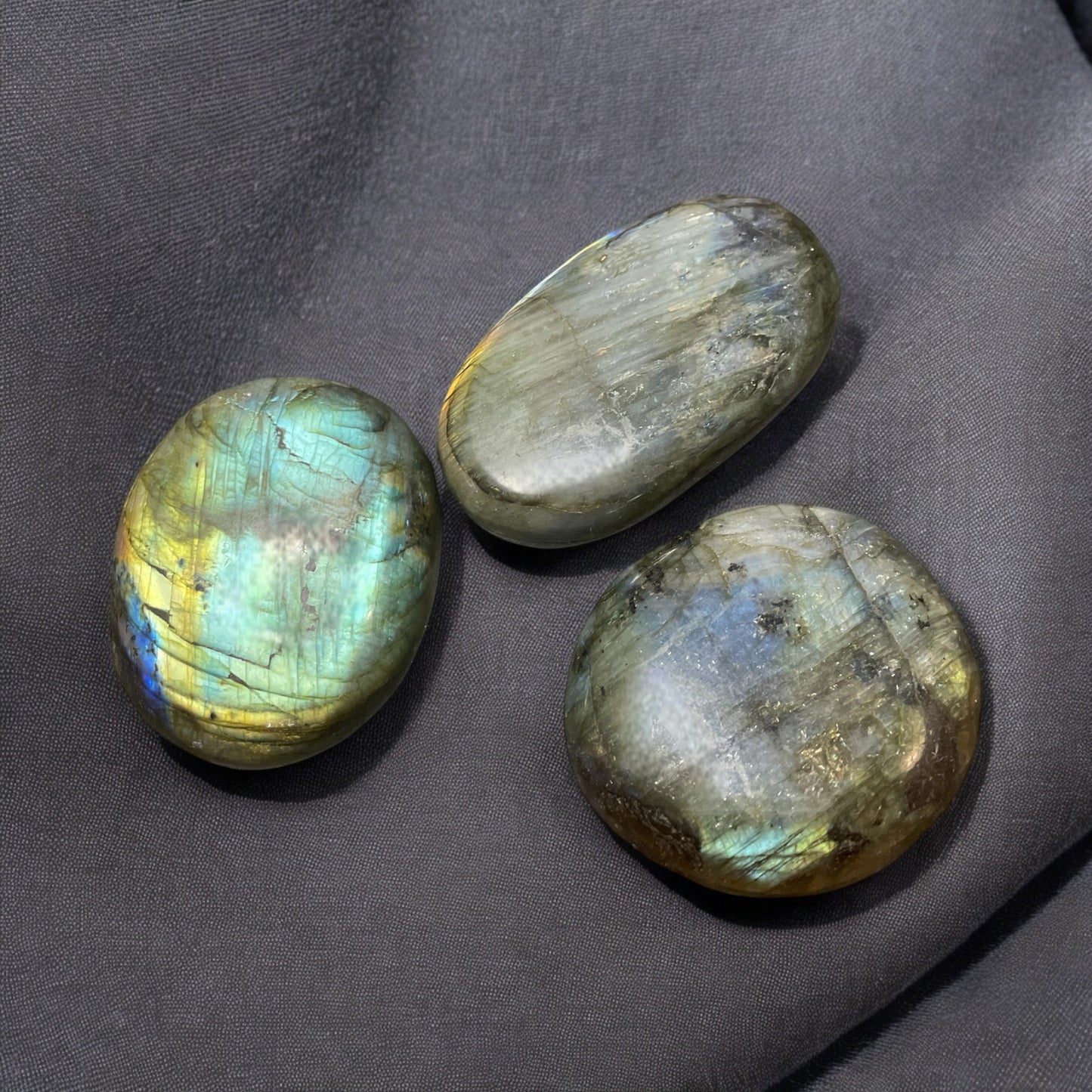 Labradorite Palm Stone