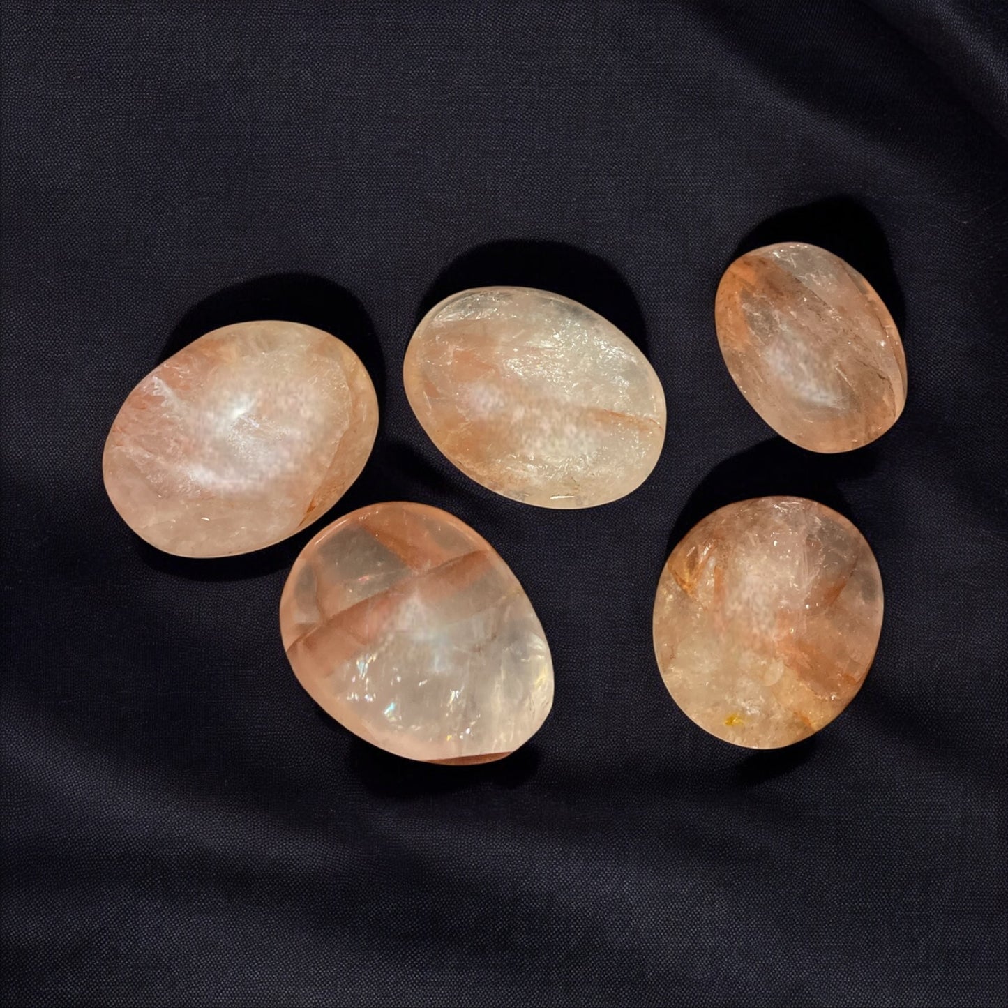 Natural Hematoid Quartz Pebble