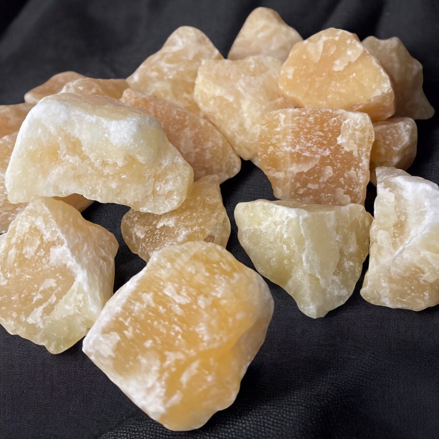 Orange Calcite Rough Stone