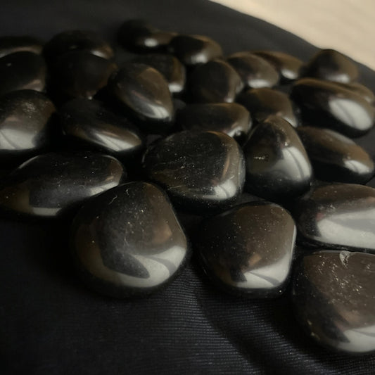 Black Obsidian Tumbled Stone