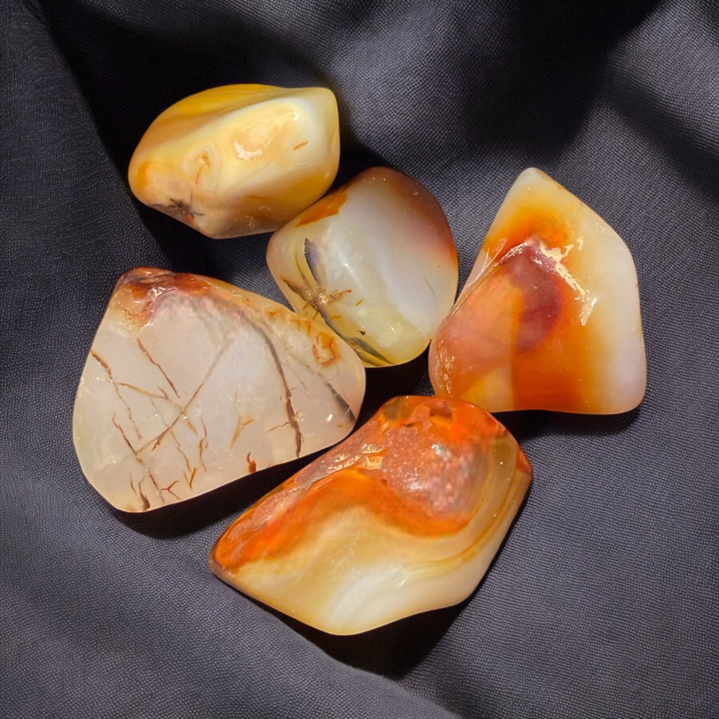 Carnelian Tumbled Stone