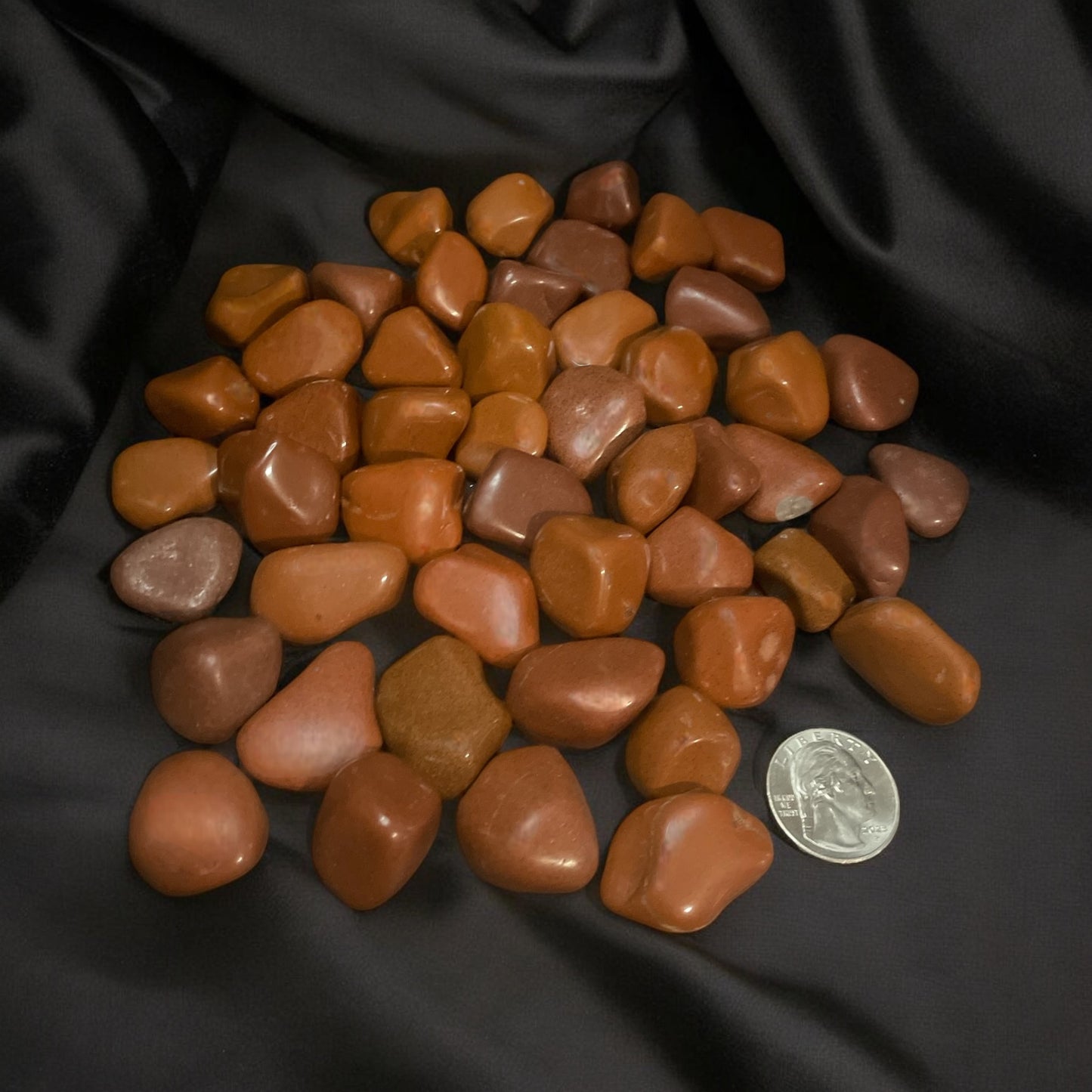 Red Jasper Tumbled Stone