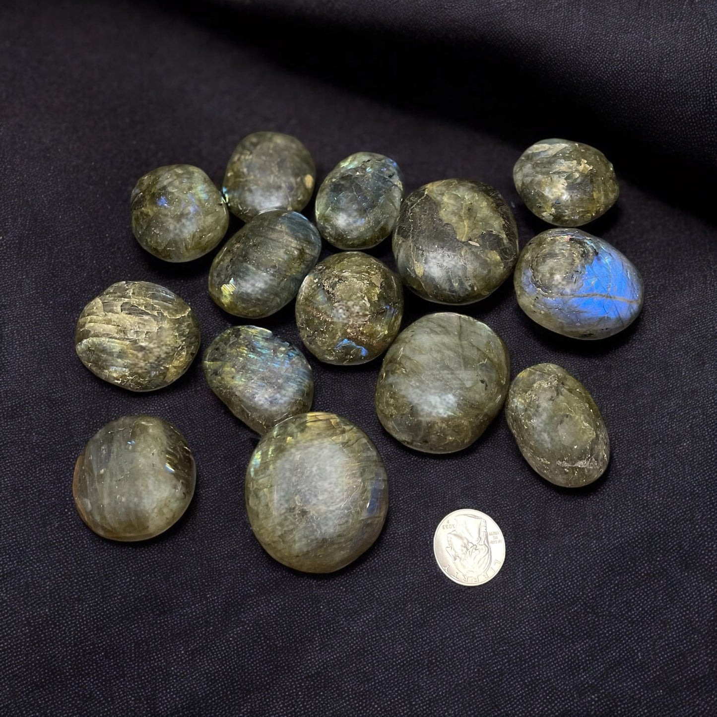 Labradorite Palm Stone