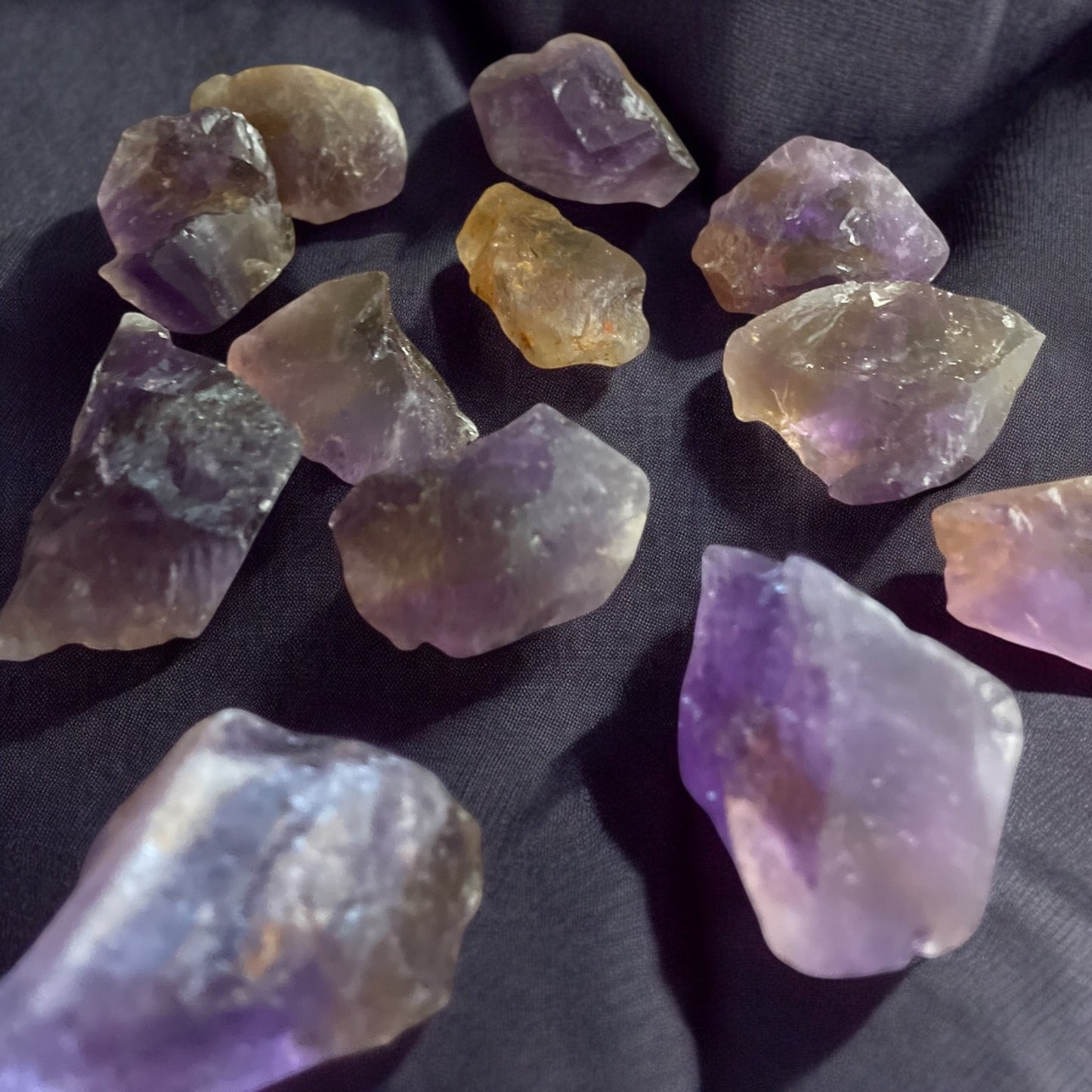 Ametrine Rough Stones