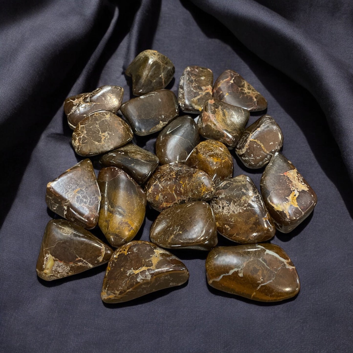 Iron Hematite Tumbled Stone