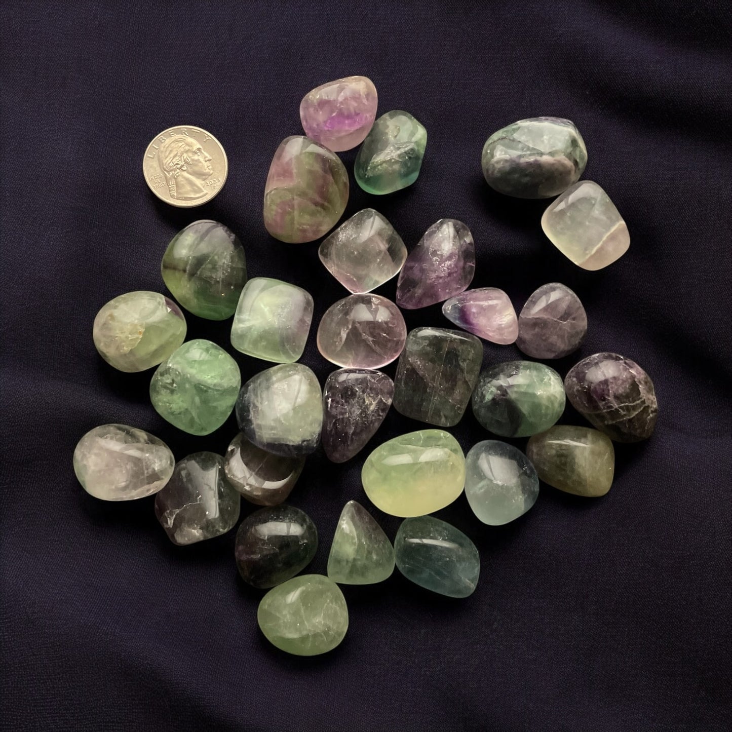 Fluorite Tumbled Stone