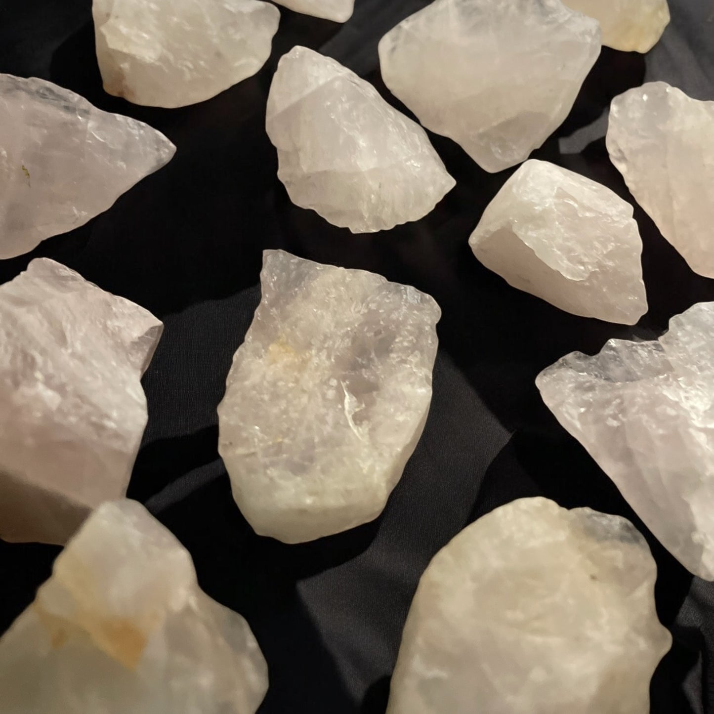 Rose Quartz Rough Crystals