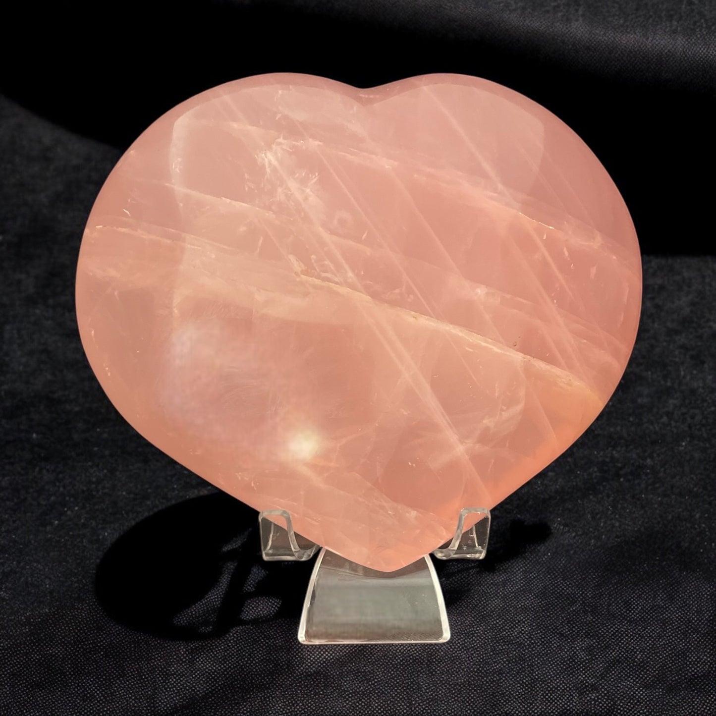 Rose Quartz Heart