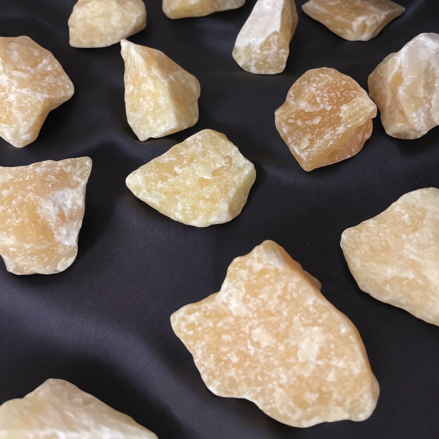 Orange Calcite Rough Stone