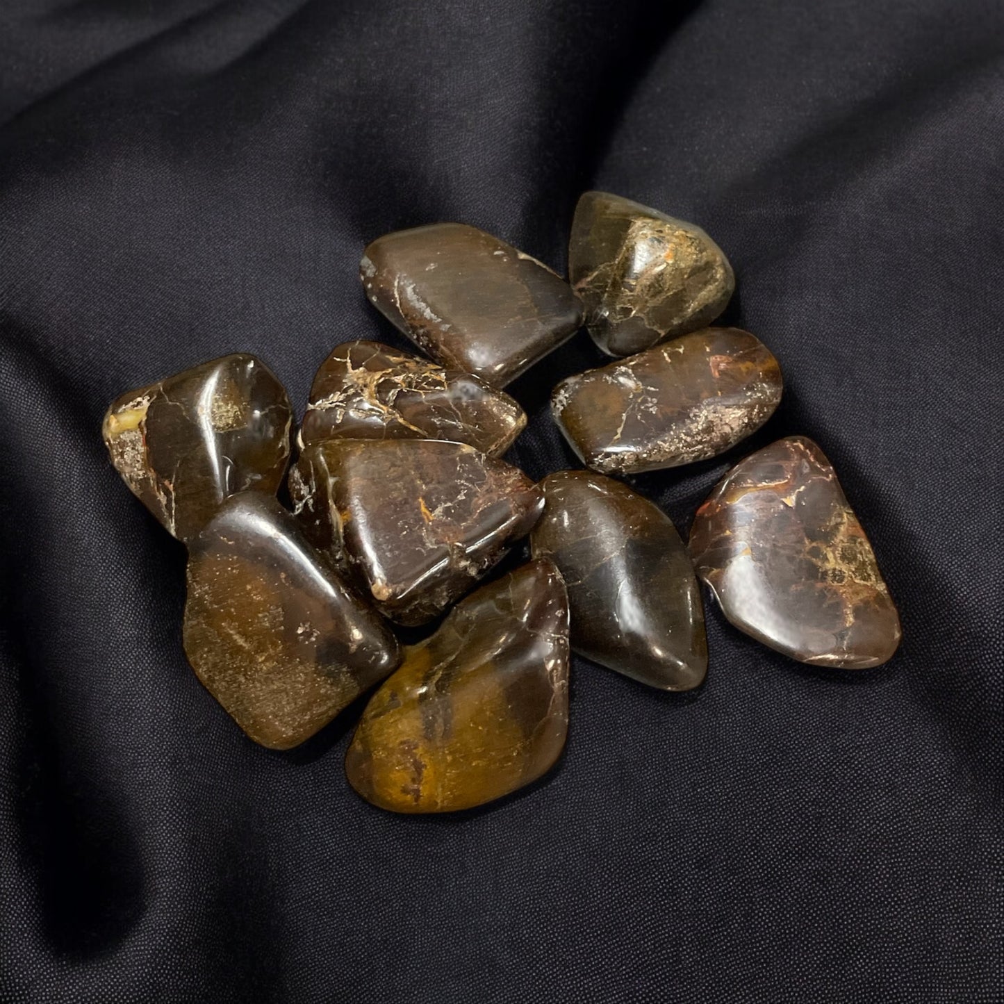 Iron Hematite Tumbled Stone