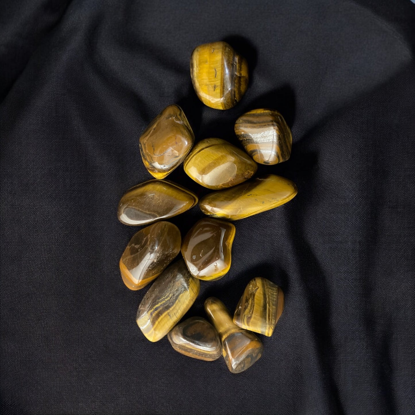 Tiger Eye Tumbled Stone