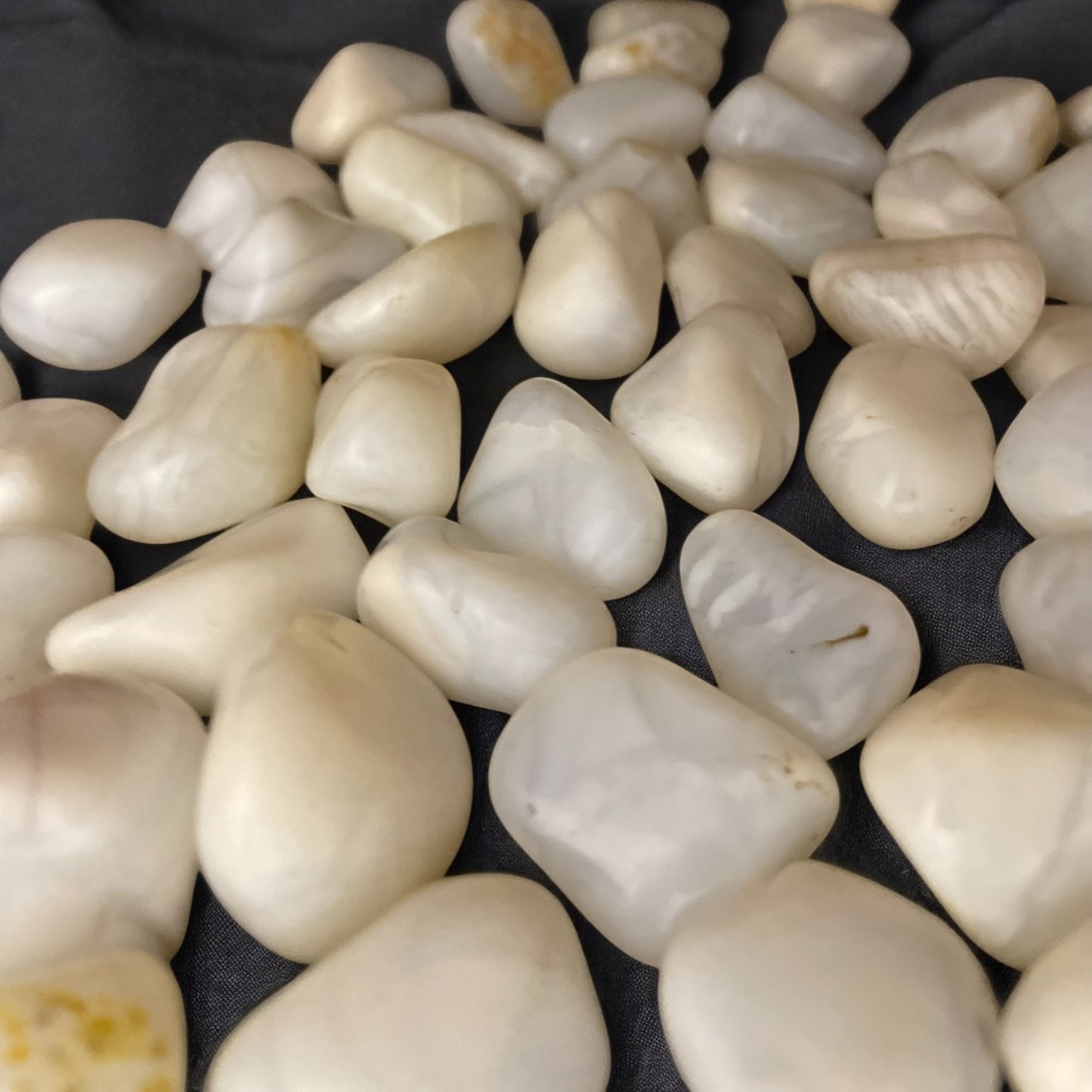 White Opal Tumbled Stone