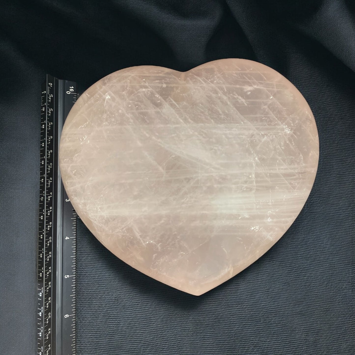 Rose Quartz Heart