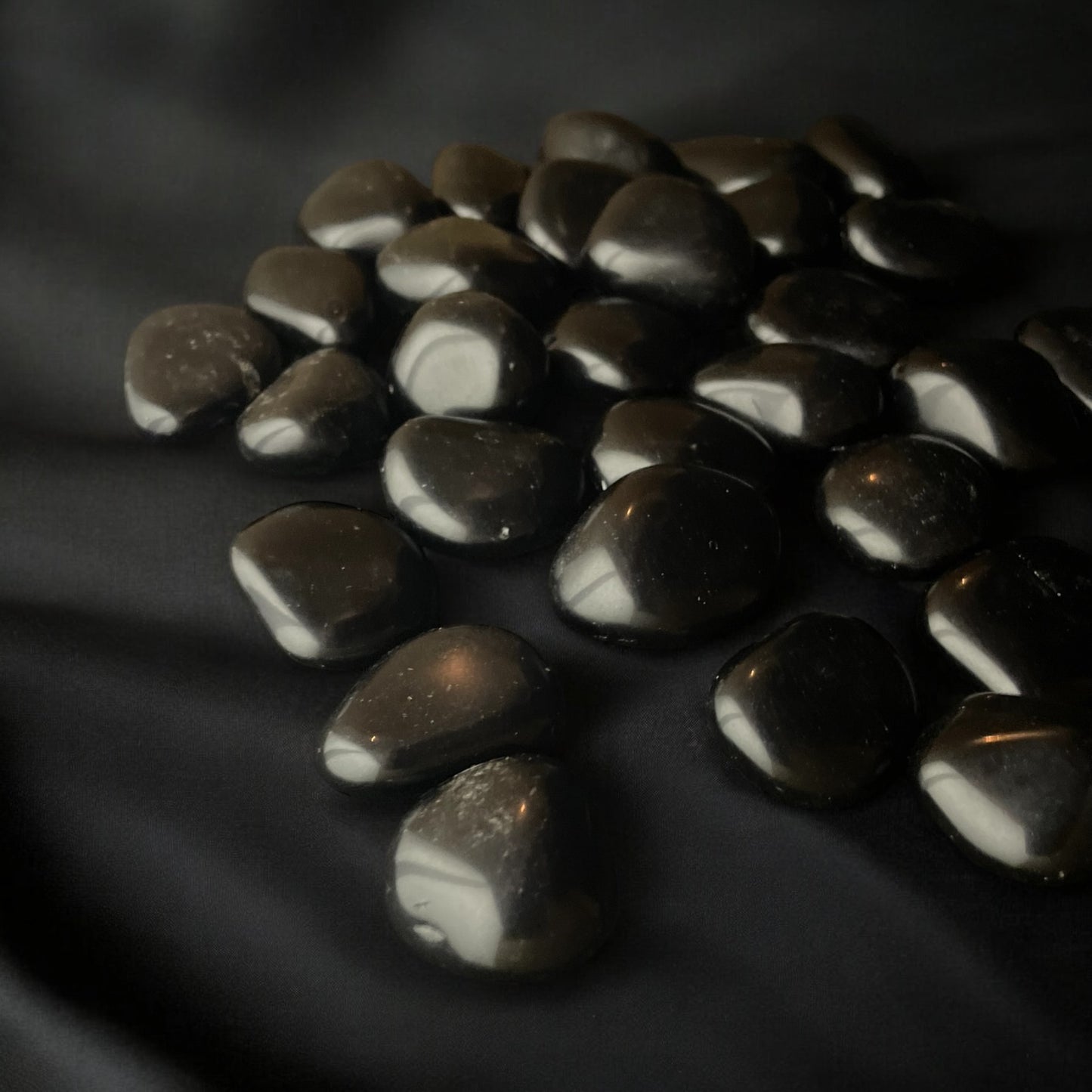 Black Obsidian Tumbled Stone