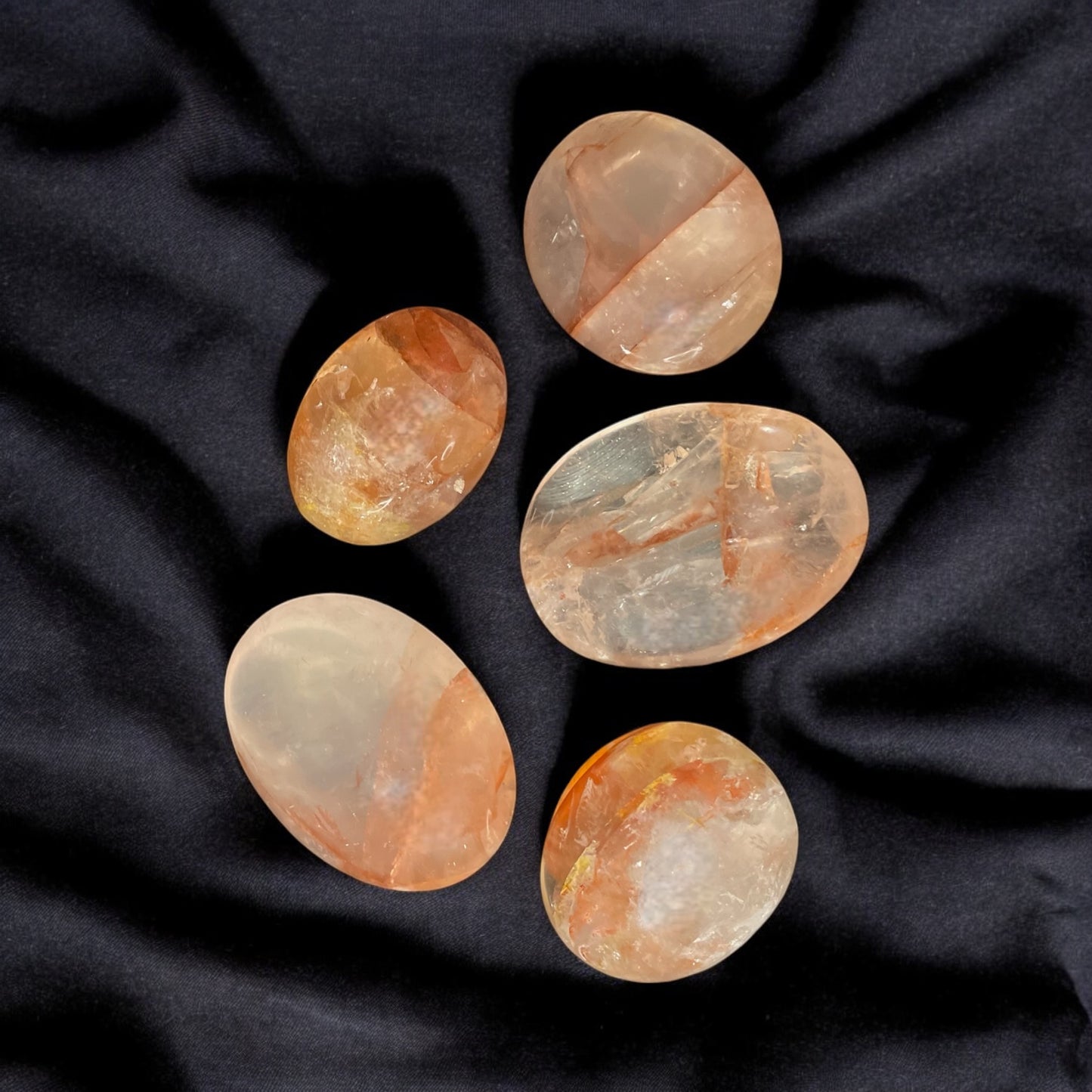 Natural Hematoid Quartz Pebble