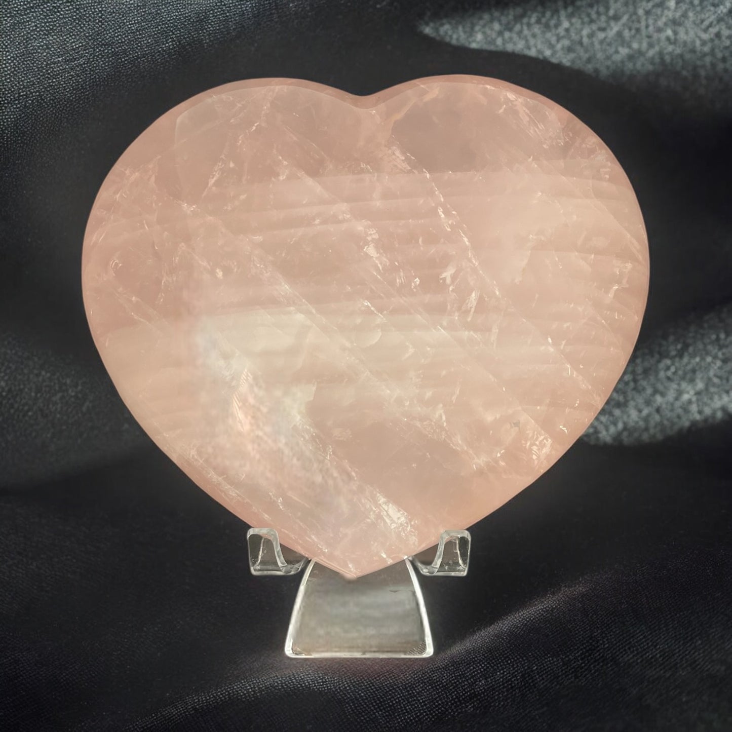 Rose Quartz Heart