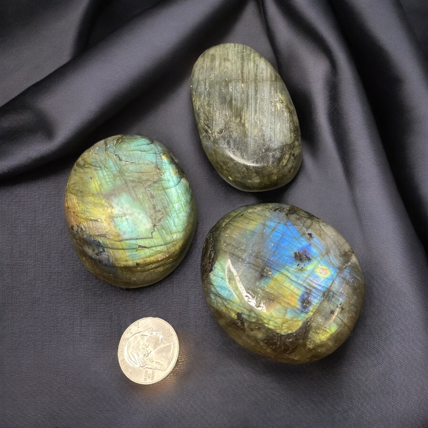 Labradorite Palm Stone