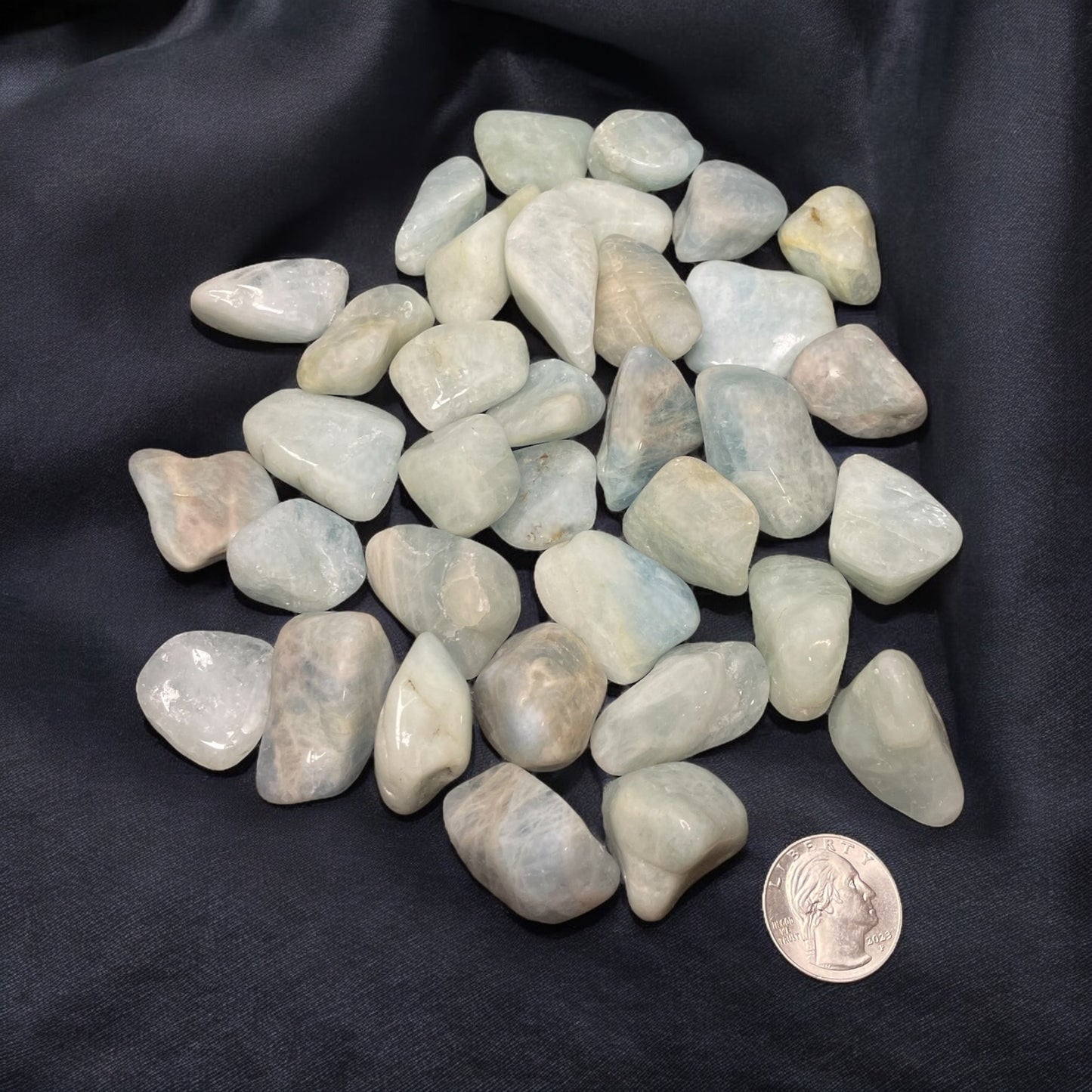 Aquamarine Tumbled Stone