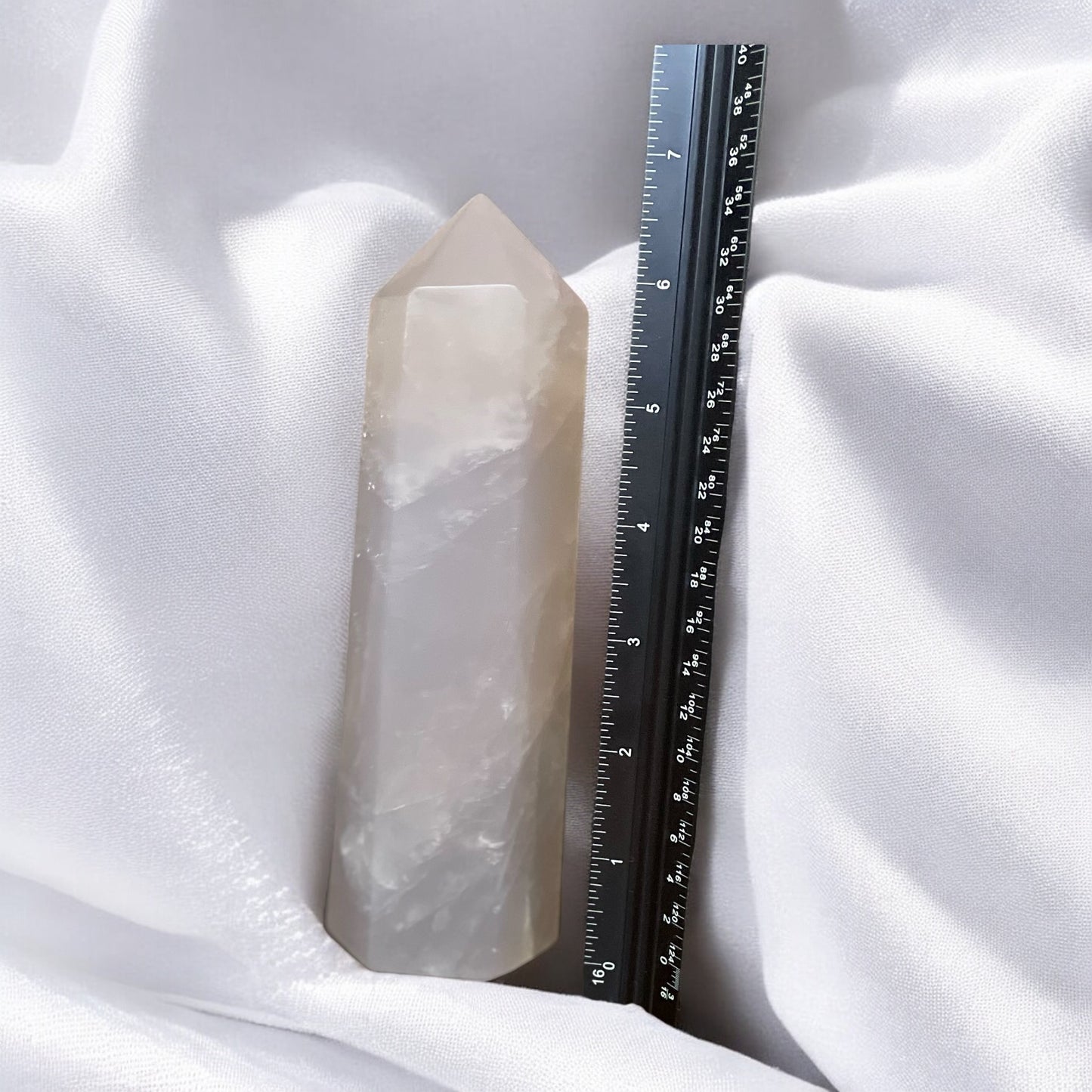 Blue Rose Quartz Point