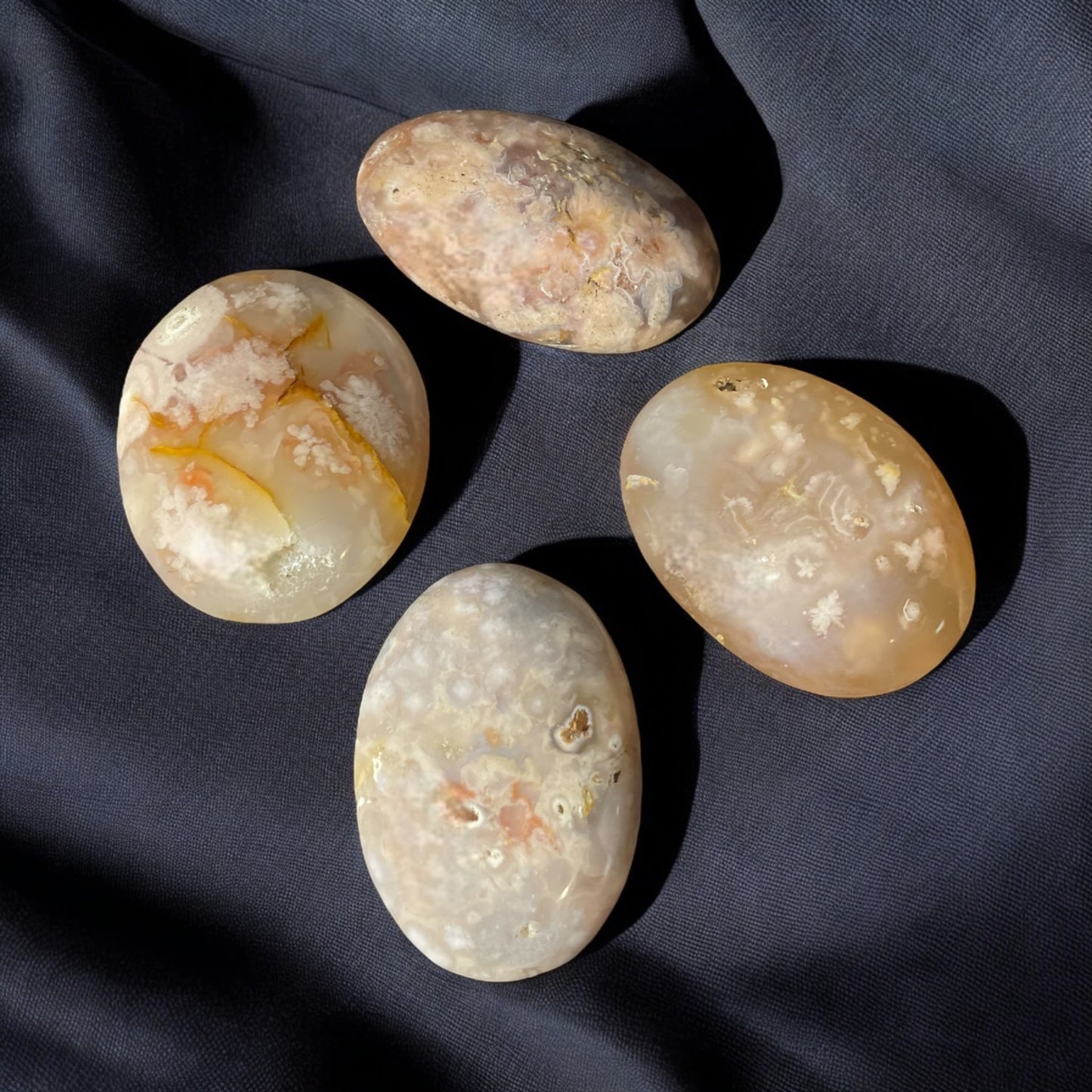 Flower Agate Pebble