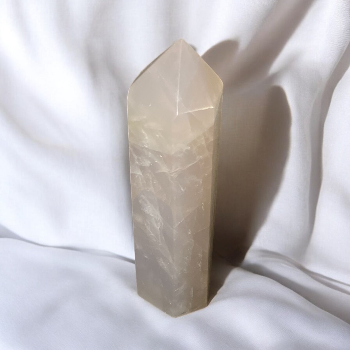 Blue Rose Quartz Point