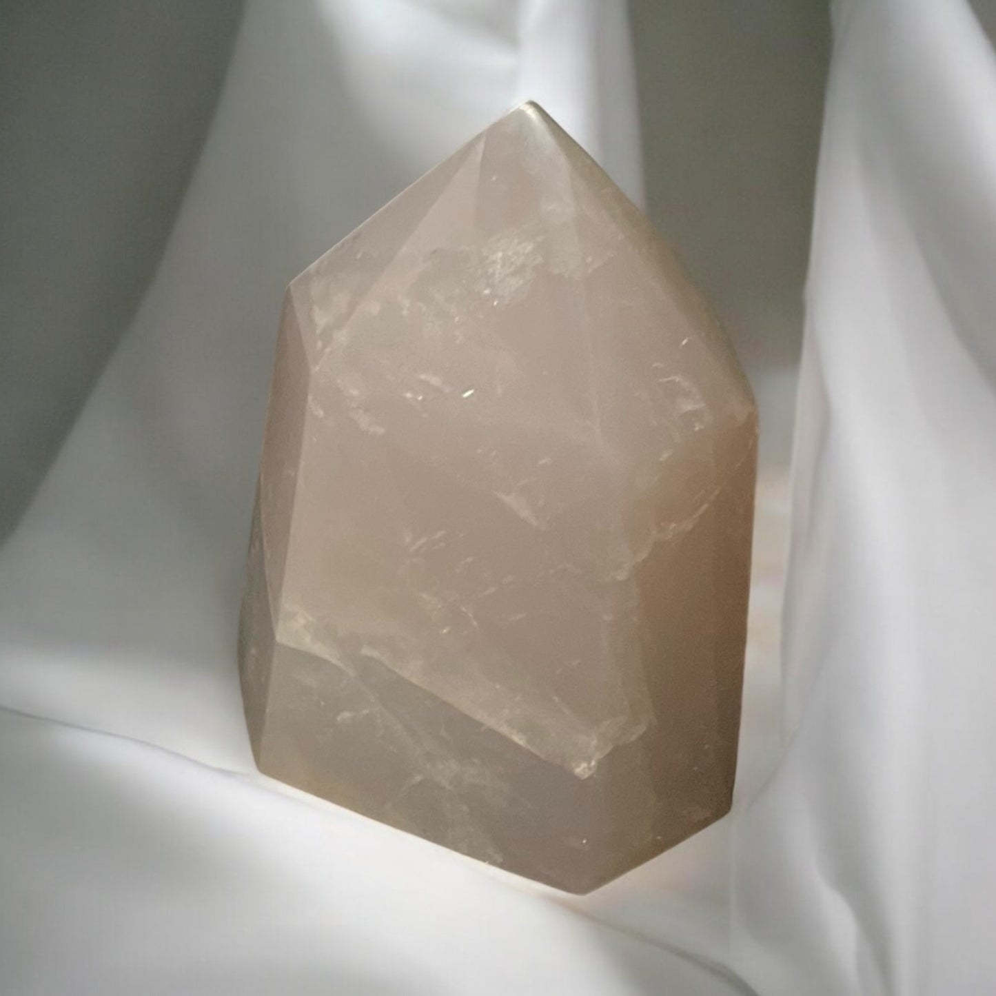 Blue Rose Quartz Point