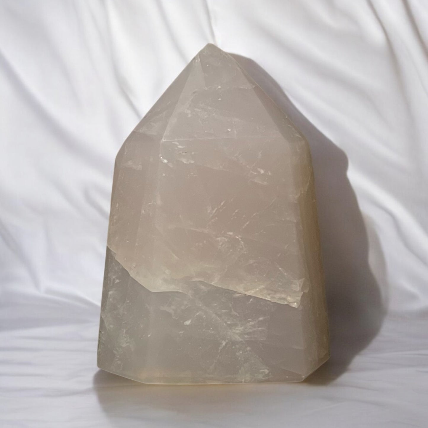 Blue Rose Quartz Point