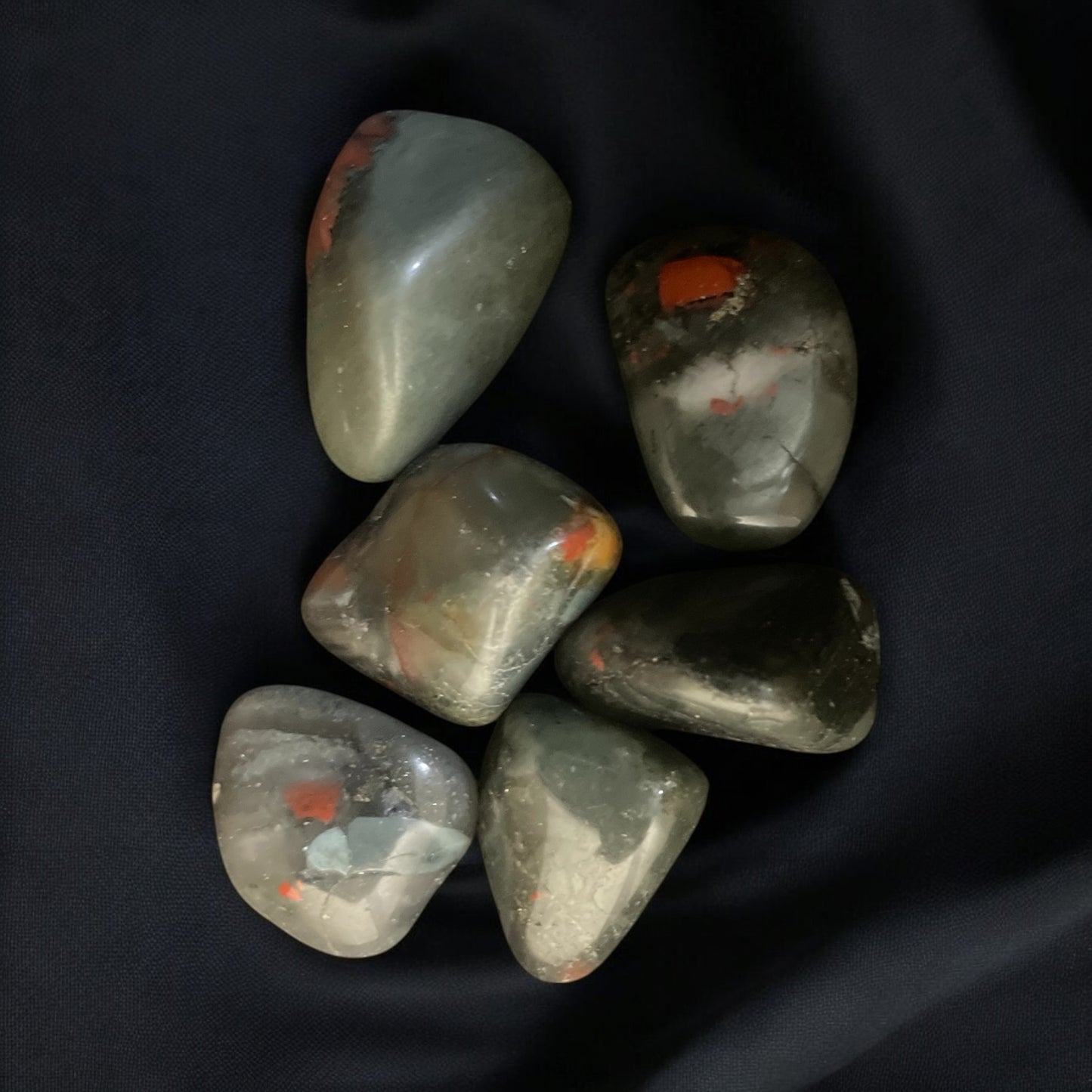 Bloodstone Tumbled Stone