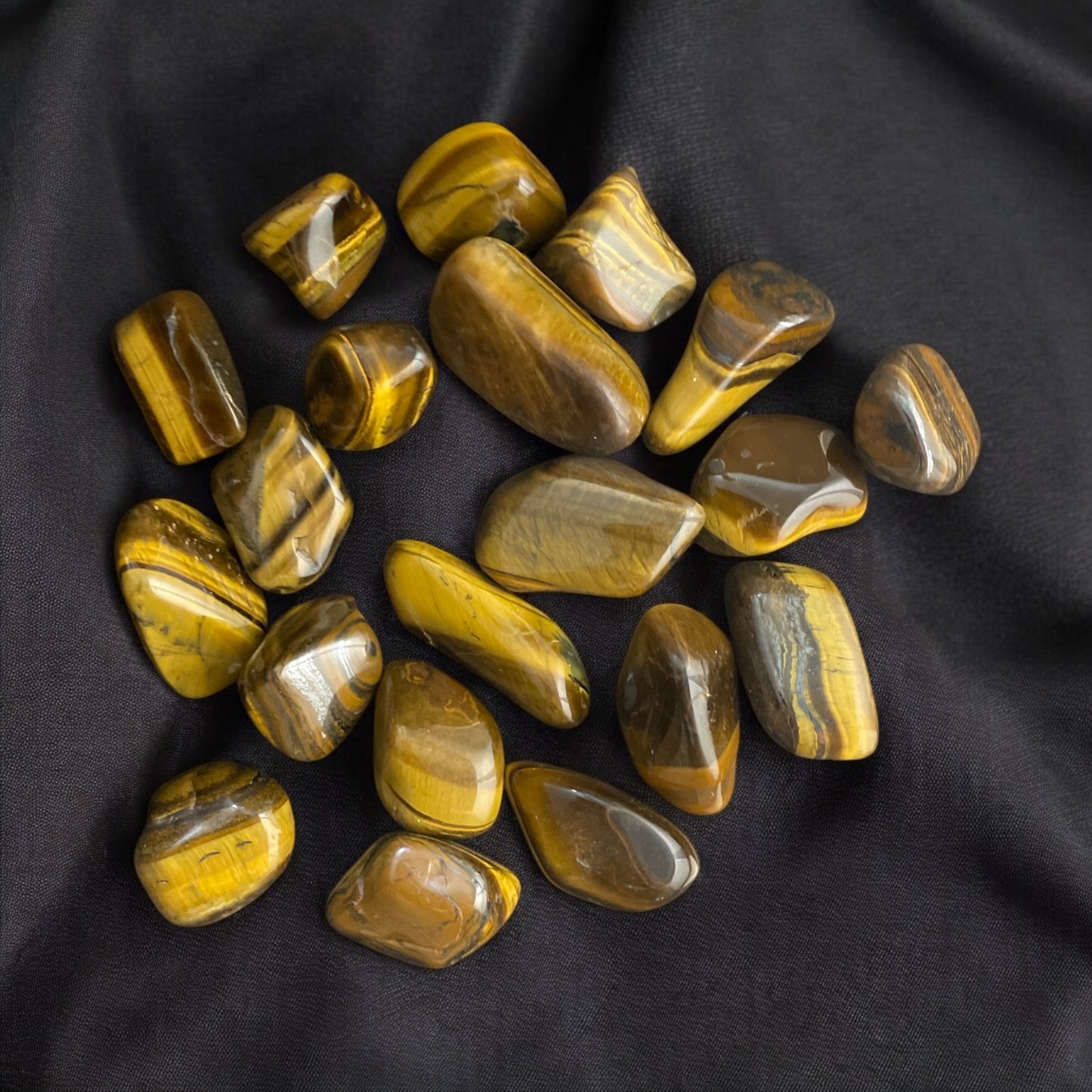 Tiger Eye Tumbled Stone