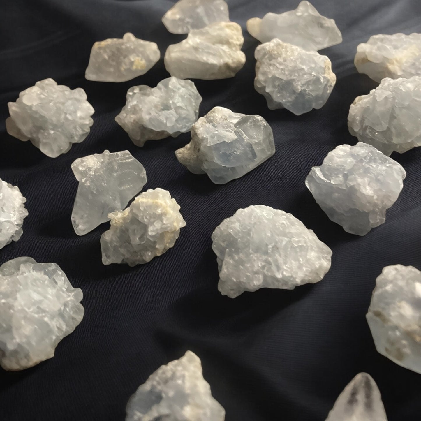 Celestite Rough Crystal Point Chunks