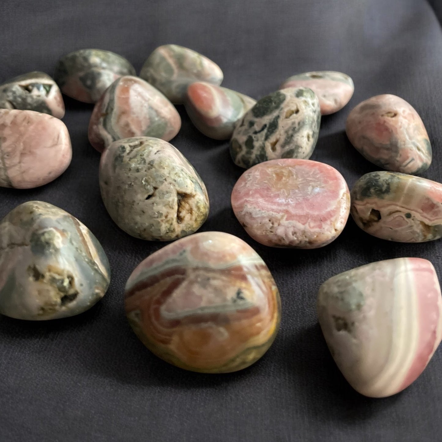 Rhodochrosite Hand Polished Stone