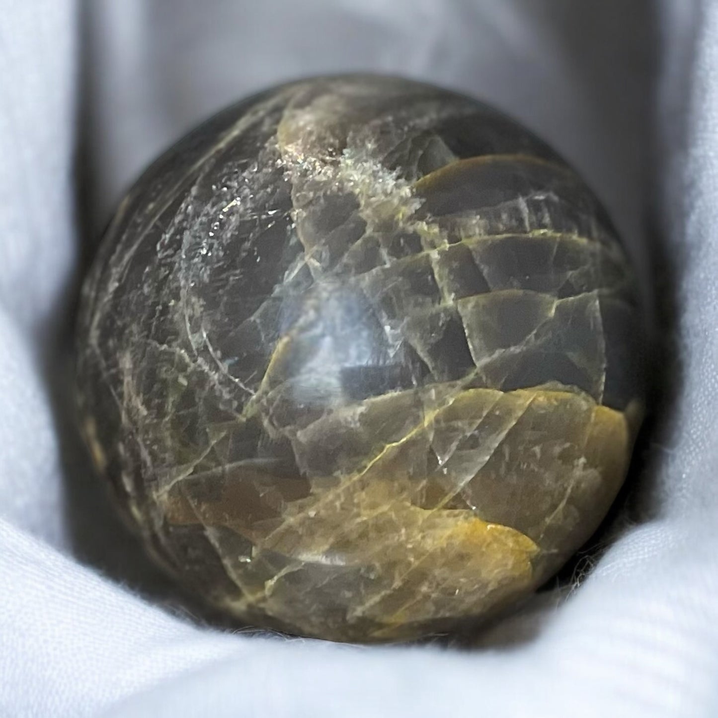 Black Moonstone Sphere