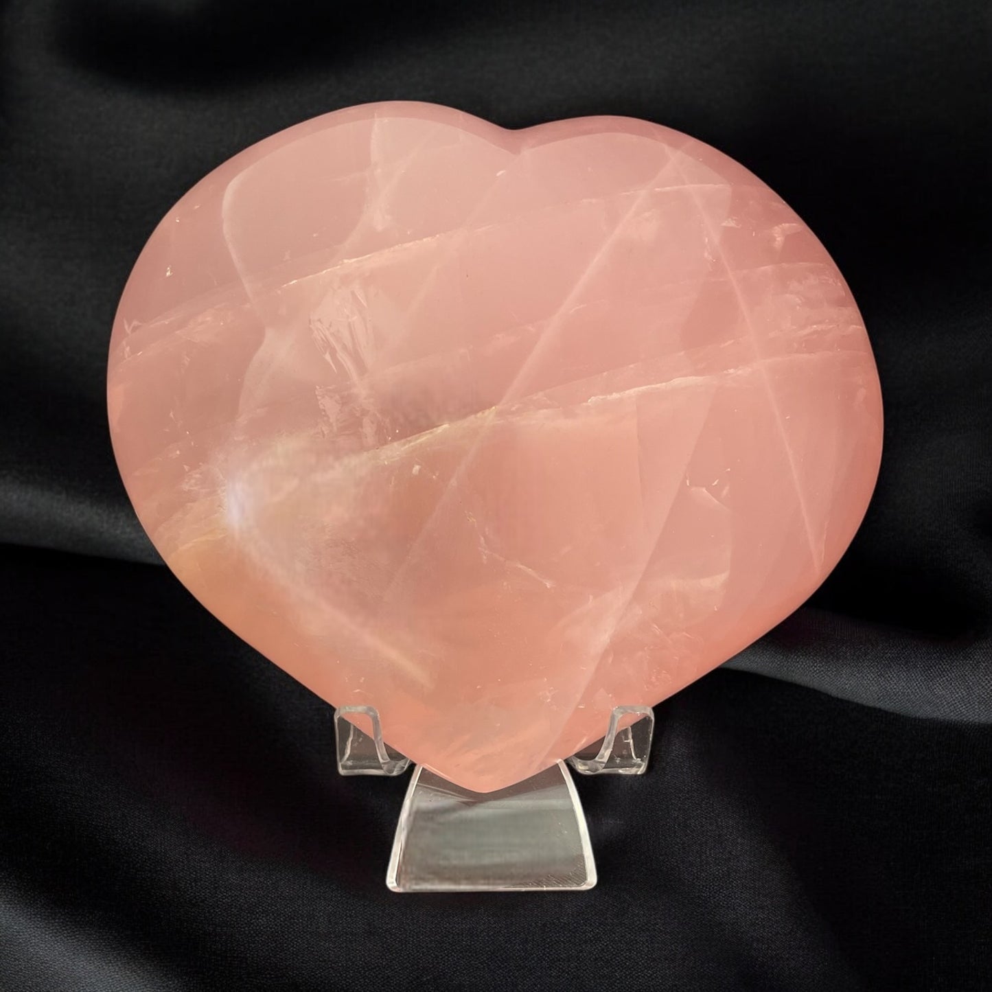 Rose Quartz Heart