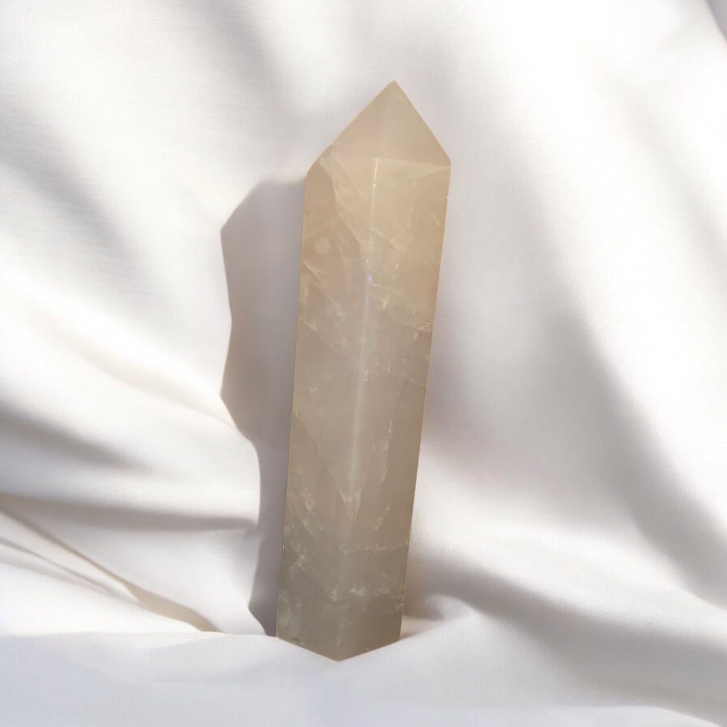 Blue Rose Quartz Point