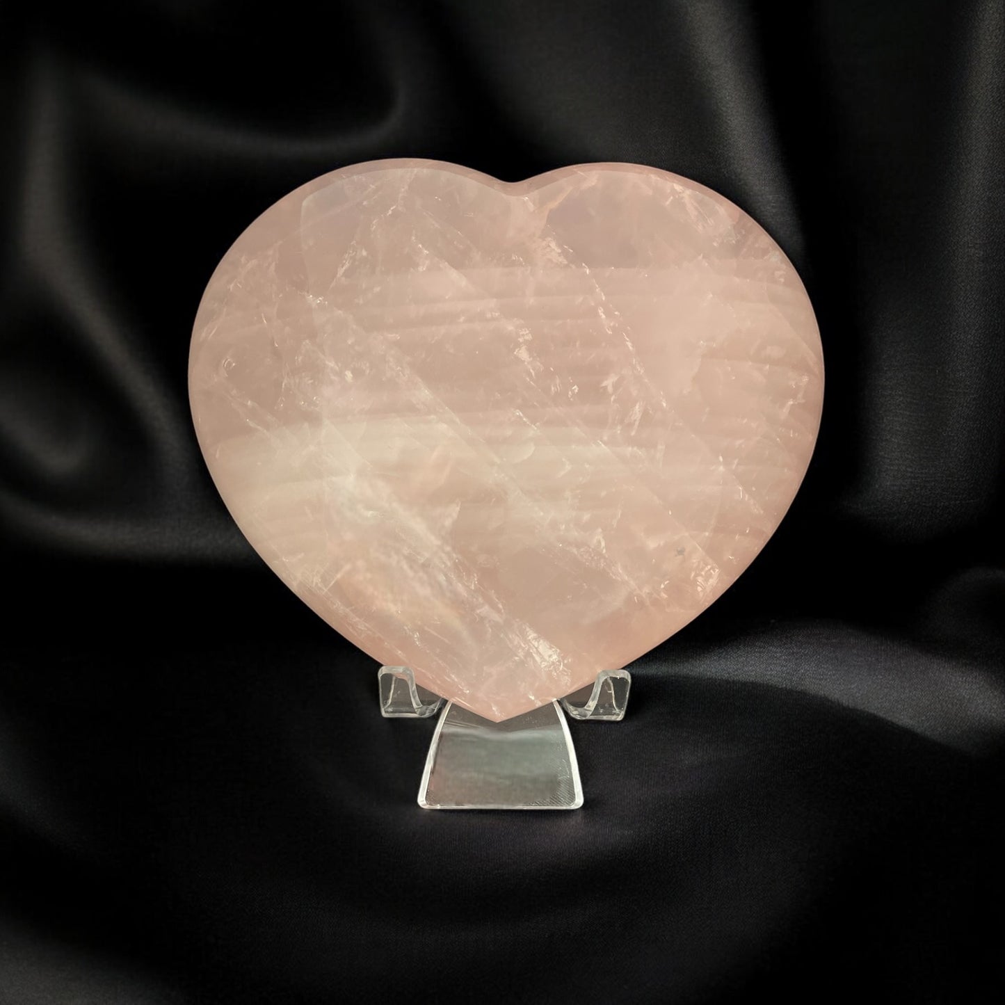 Rose Quartz Heart